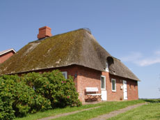 Haus mit Auffahrt - (C) www.ferienhaus-nordfriesland.com