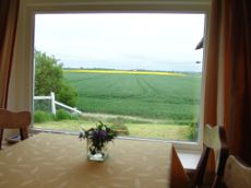 Blick aus dem Kchenfenster - (C) www.ferienhaus-nordfriesland.com
